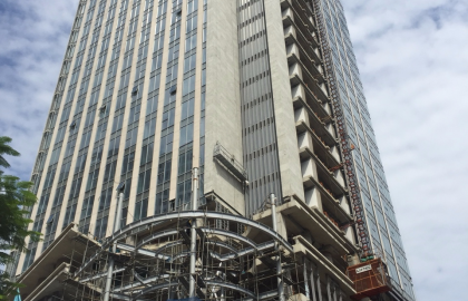 Updated progress at MB Grand Tower project in the 24th week